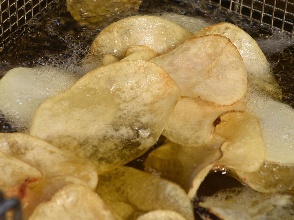 Chips Frituren Liggend